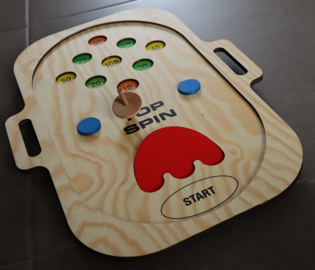 Le jeu de la toupie